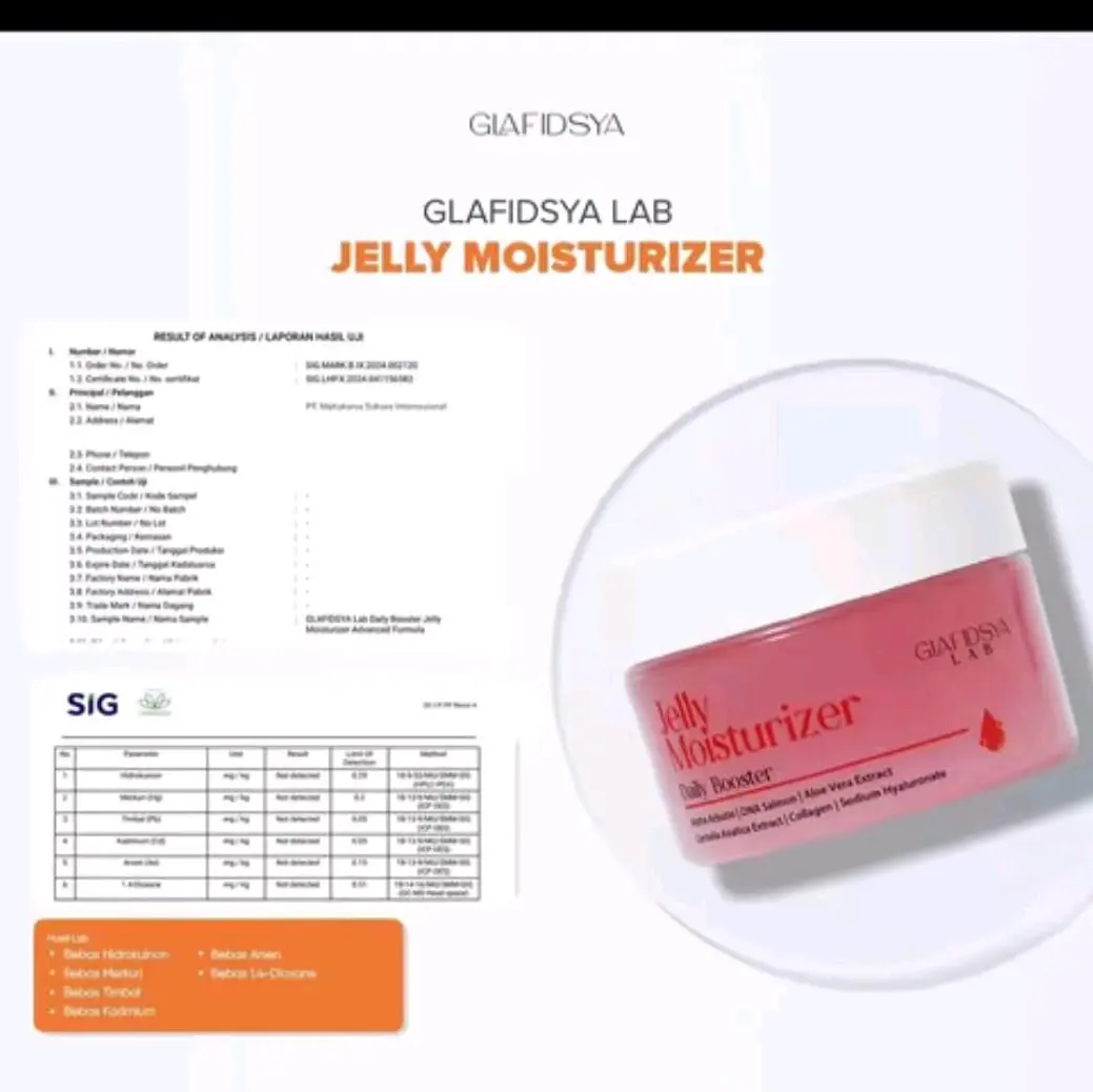 GLAFIDSYA - 6in1 30ml DAILY BOOSTER MOISTURIZER JELLY 30ml  jumbo
