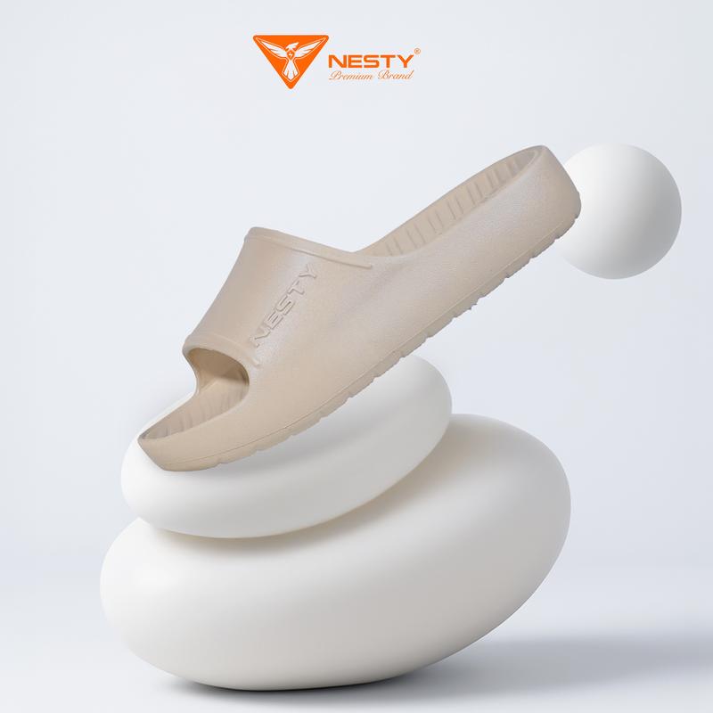 Dép Bánh Mì Nesty Đúc Nguyên Khối Chất Liệu Eva Nhẹ, Chống Thấm Nước NE38