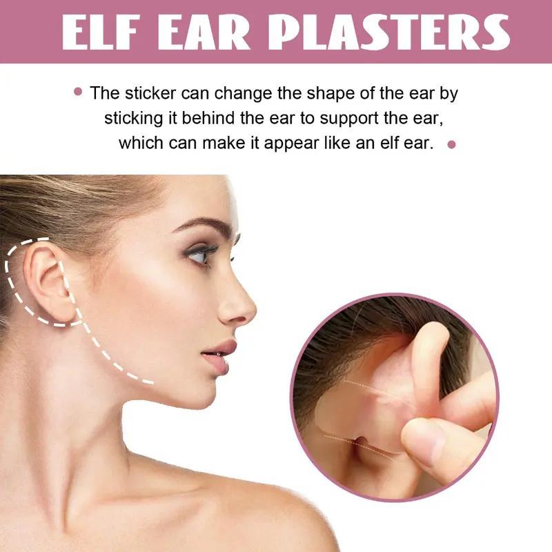 EELHOE Elf Ear Plasters 30pcs Telinga Koreksi Tambalan Tak Terlihat Transparan Viskositas Peri Stiker Telinga EELHOE Elf Ear Plasters 30pcs Telinga Koreksi Tambalan Tak Terlihat Transparan Viskositas Peri Stiker Telinga