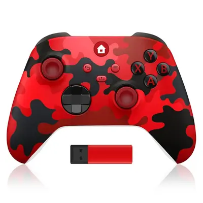 Xbox 印象深い One X 1TB 赤いコントローラー付き