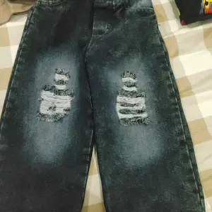 Celana Jeans Gombrong Lebar Anak Anak //Celana Gombrong Model Skena Fashion