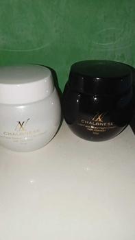 Product Review of CHALONESE Memutihkan Anti Kerut BPOM mengandung bosein 10% Niacinamide Brightening Moisturizer Glowing Moisture Gel 50g Cream Pemutih Wajah penuaan menghilangkan kerutan  Day Cream Night Cream from e**o 0