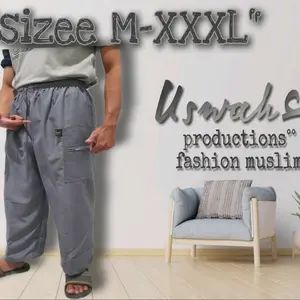 Celana Sirwal Dewasa,Celana komprang dewasa,celana pangsi dewasa Pria ( Nyaman Panjang ) Muslim