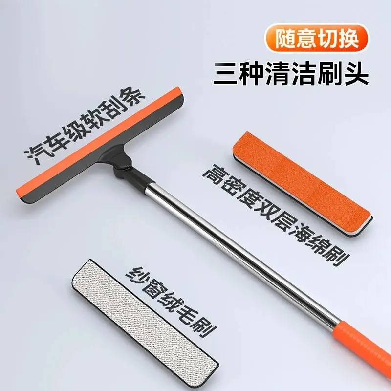 Cần Gạt Nước Kính Có Thể Gấp Gọn Cần Gạt Nước Ba Trong Một Ướt Và Khô, Cần Gạt Nước Cửa Sổ Màn Hình, Dụng Cụ Vệ Sinh Kính, Có Lưỡi Gạt Nước Làm Sạch 3