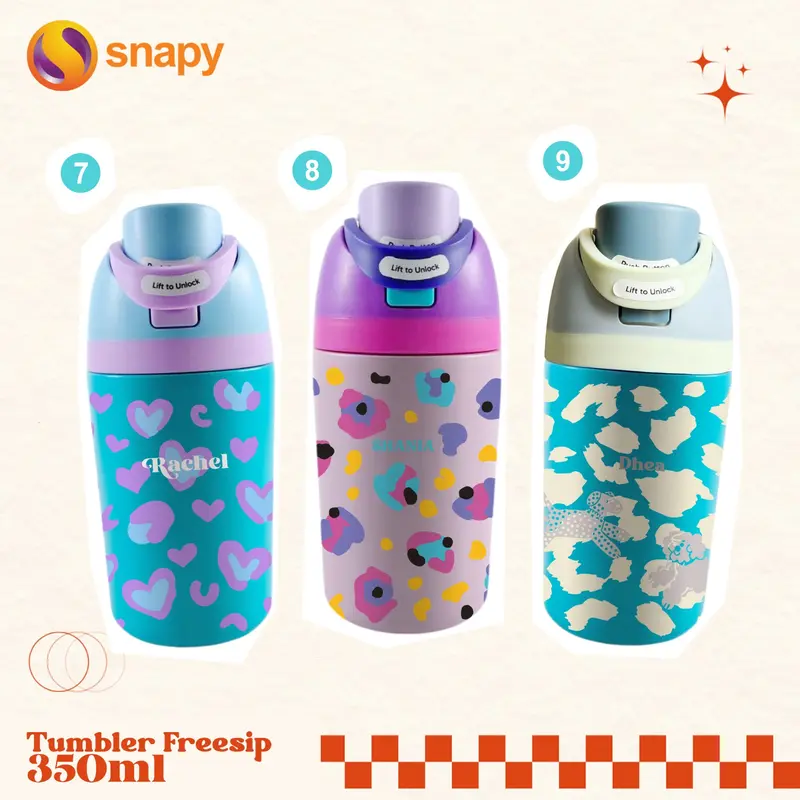 Botol Minum Tumblr Custom Insulated Water Bottle Freesip Tumbler 8