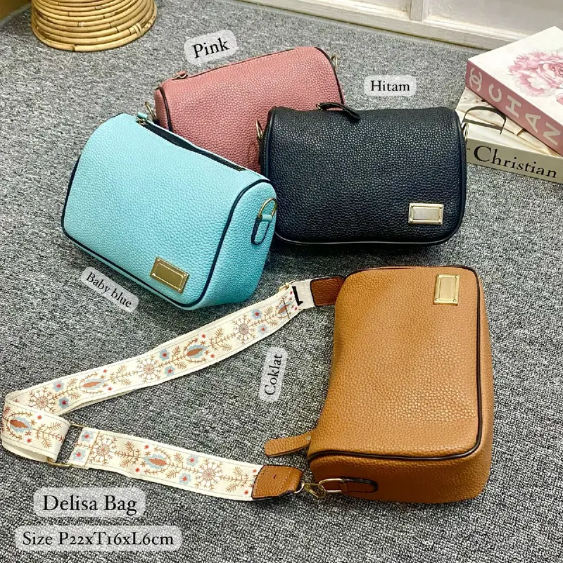 Istanatasindah Delisa Bag Tas Selempang Wanita Bahan Sunkist 0