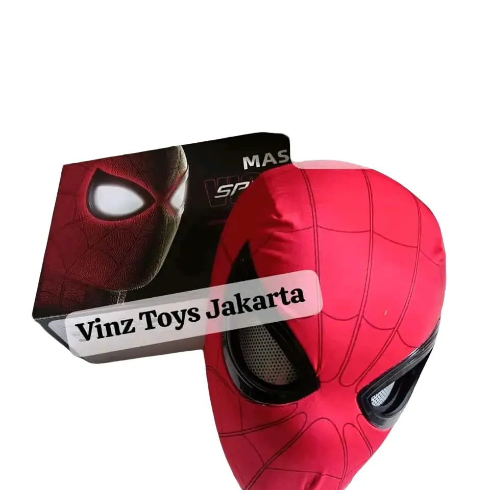 TOPENG SPIDERMAN KEDAP KEDIP/MAINAN TOPENG ANAK ANAK