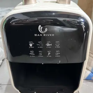(EKSKLUSIF rizky.chikay)HAN RIVER Air Fryer 4.2L Multifungsi Wajan Anti Lengket Bebas Minyak Low Watt 800 Watt Airfryer