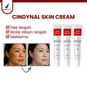 [BPOM 3PCS] Cindynal Whitening Krim Wajah Pencerah Removal 20g Kulit Bebas Minyak Mencerahkan Flek Hitam
