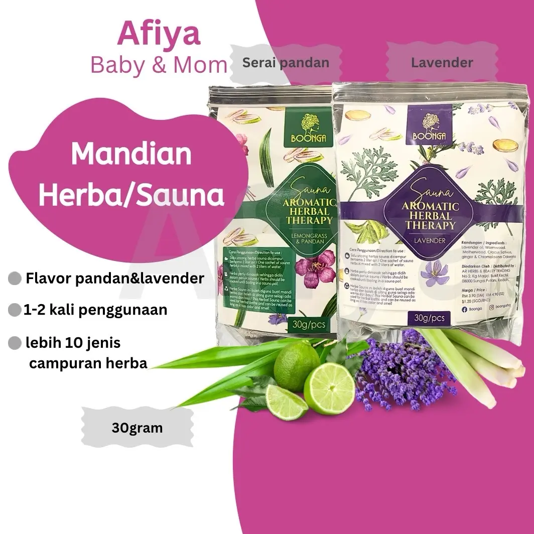 Mandian Ibu Bersalin / Mandian Herba Berpantang / Mandian Herba
