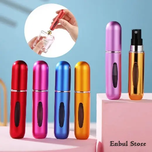Botol Parfum Mini Travel 5ml Botol isi Ulang Parfum Mini Botol Parfum Aluminium Botol isi Ulang