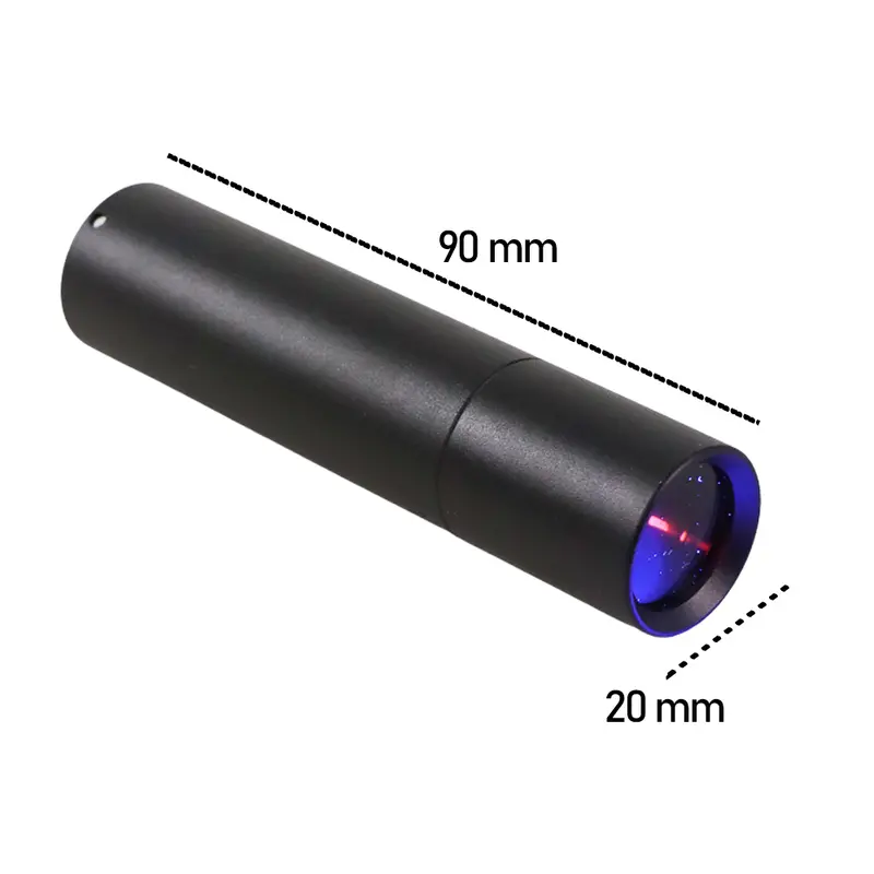 Senter UV Deteksi Uang Palsu Urine Hewan Peliharaan - UV Pet Urine Fungus Detection Money Detector 365nm - TaffLED S11-Z 6
