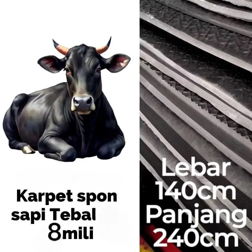 Shopyyan Official Tikar Alas Kandang Sapi | Dan Lain Lain Serbaguna BAHAN SPON TEBAL ANTI SLIP