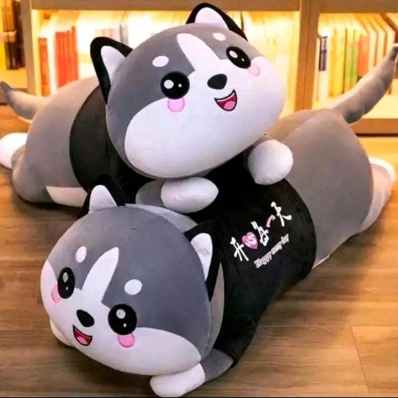 bantal guling karakter kucing lying atau kucing rebah berukuran 50CM bahan plush premium berlebel SNI Dolls 0
