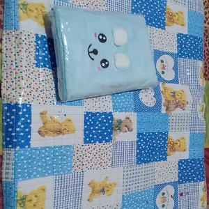 Handuk Bayi Microfiber Premium Motif Kuping Timbul 50X100cm LEMBUT MENYERAP AIR