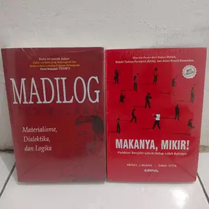 2 Paket Buku : 1. Madilog 2. Makanya, Mikir!