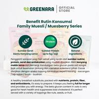 Gambar Greenara Family Muesli / Muesberry / Sarapan Sehat Oat Instant dengan Kacang atau Buah - Family Muesli dari GREENARA Kota Administrasi Jakarta Utara 5 Tokopedia