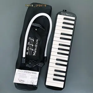 PIANIKA MELODICA ORIGINAL TAS COVER HITAM DAN MERAH 32 KEY MURAH