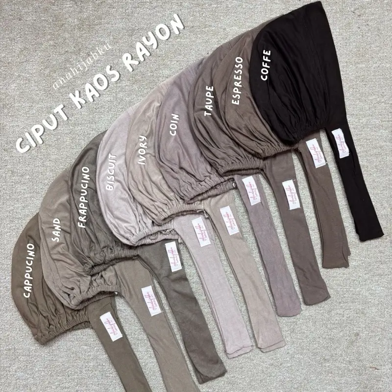 Anahijabku - Ciput Kaos Rayon Inner Hijab