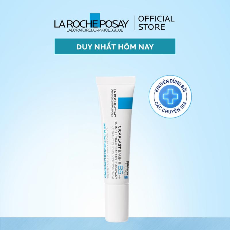 Kem dưỡng hỗ trợ làm dịu & phục hồi da La Roche-Posay Cicaplast Baume B5+ 15ml
