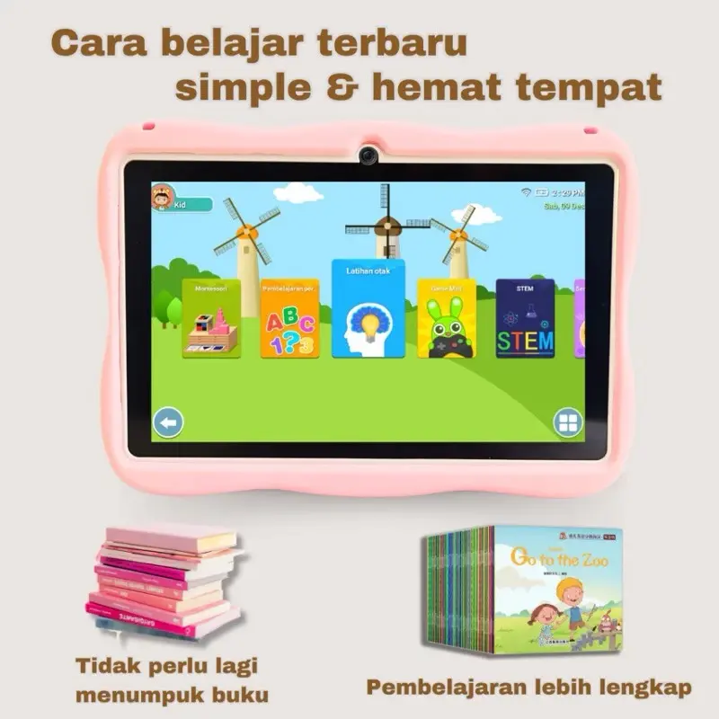 SMARTBERRY STUDY TAB B89 Plus 4/128GB Tablet Anak 7 Inch Android - Shop ...