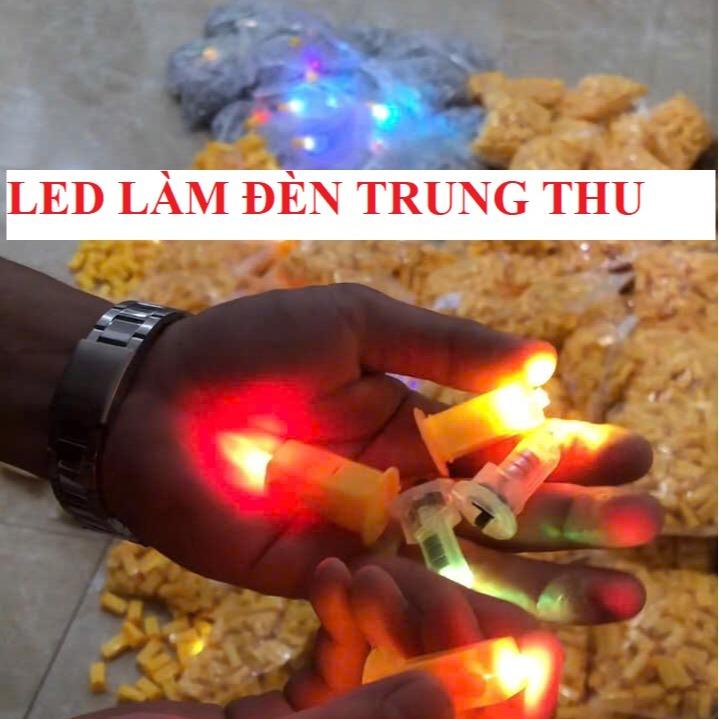 Combo 10 cái Đèn led gắn lồng đèn, ĐÃ BAO GỒM PIN ,gắn đèn lồng, dùng để trang…