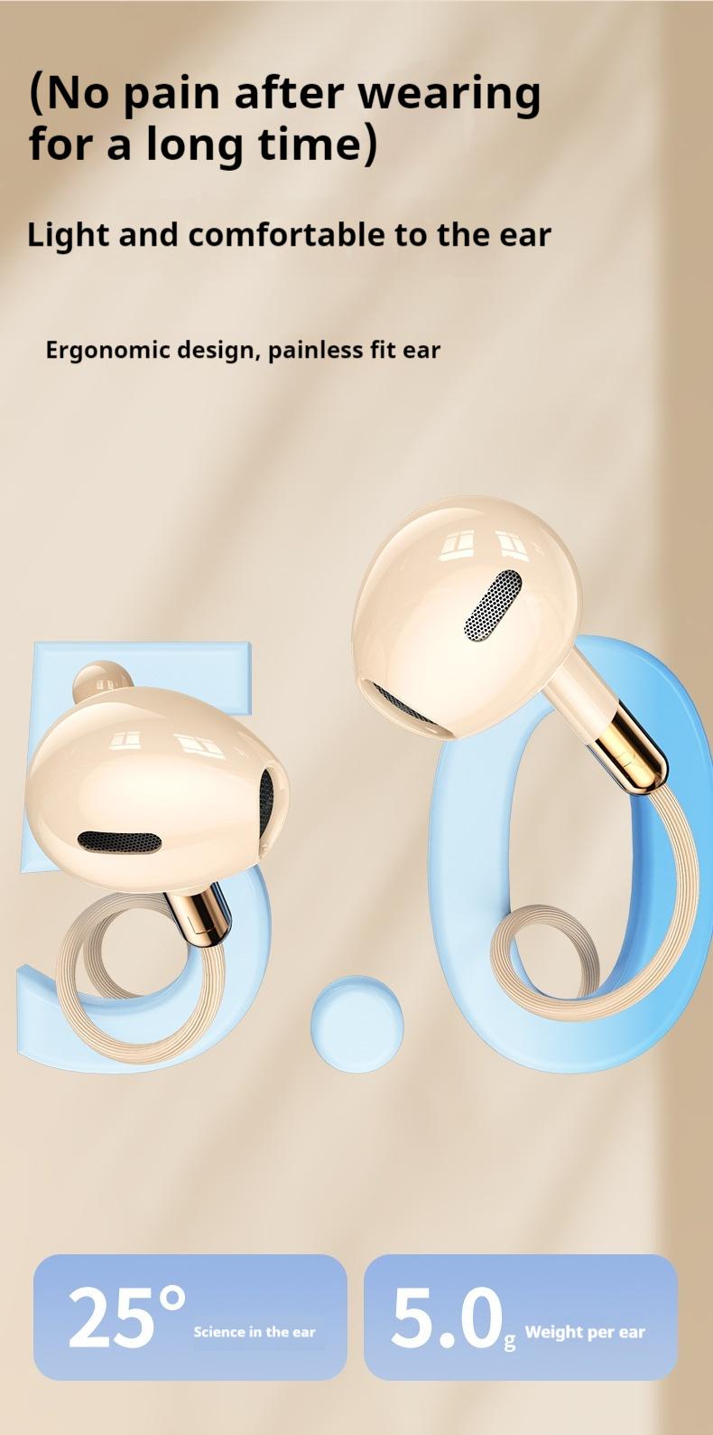 P15 Headset Kabel HIFI Stereo, Earphone Wired Tipe-C & 3.5mm, Earbuds dengan Mikrofon, Headphone Suara Jernih untuk HP