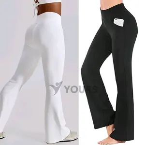 YOURS - Legging Flare / Celana Legging Cutbray High Waist
