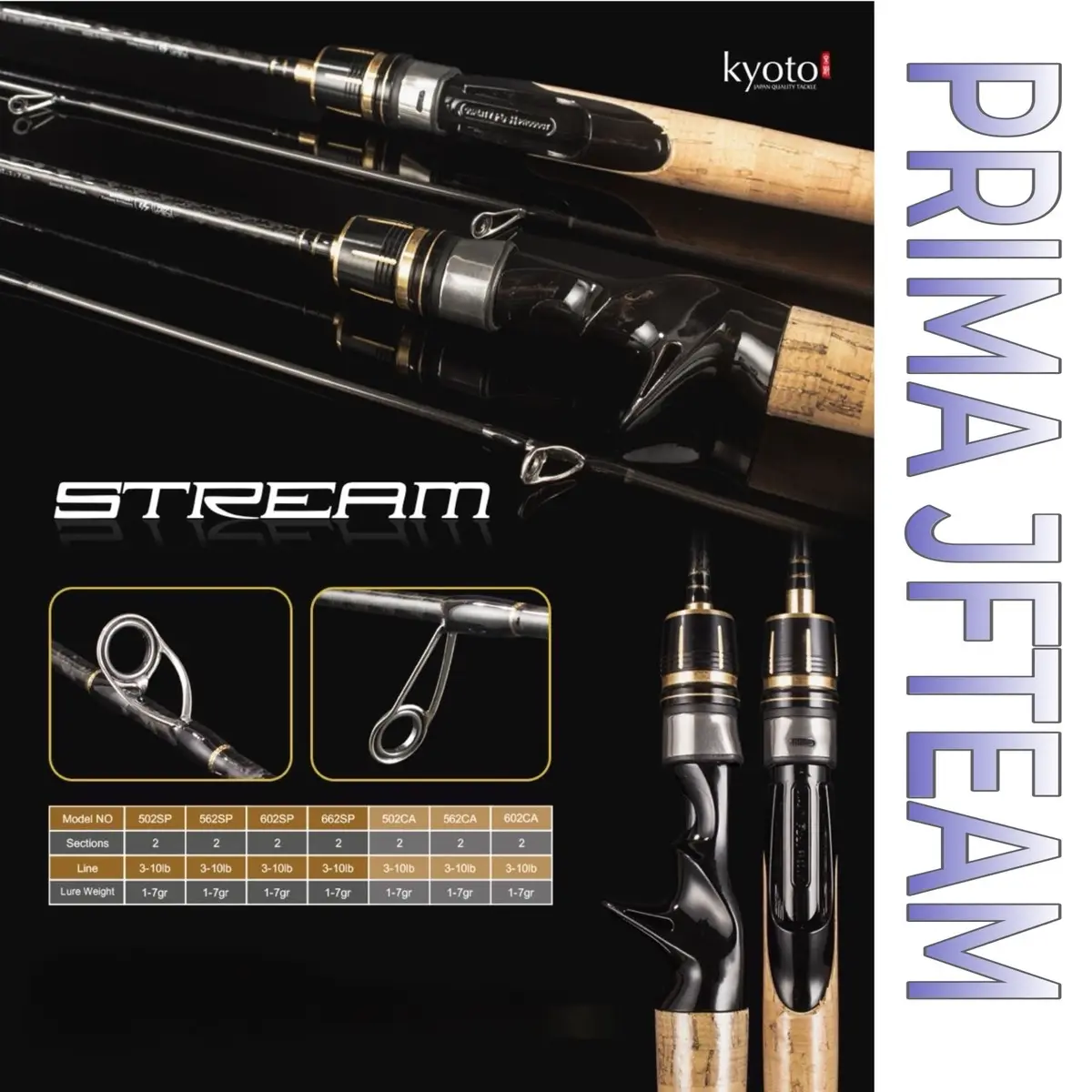 Joran kyoto Stream power rock 150-198 spining karbon