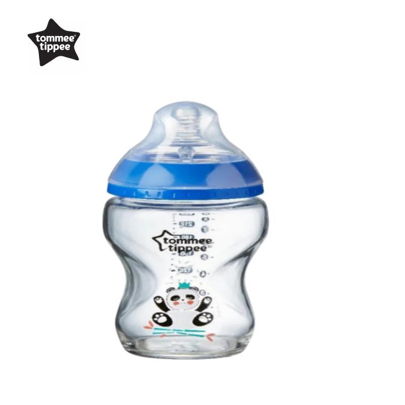 Product Introduction of Bình Sữa Cho Bú Bằng Thủy Tinh, Tommee Tippee,  Vú Chảy Chậm Voi Cho Bé Ngăn ngừa đầy hơi Ngăn ngừa nghẹt thở Dành cho trẻ sơ sinh 0