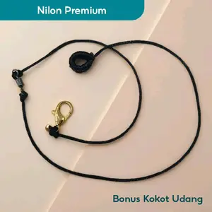 Tali Angklet Tali Kaki Kutilang Trucuk Black Nilon Aesthetic Free Kokot Udang