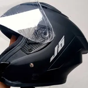 PROMO LIVE ZONA [ SUPPER VOCHER ] Helm Half face MLA J5 grey glosy varian kaca hitam/bening udah sni bisa cod untuk pria dan wanita dewasa Motorcycle