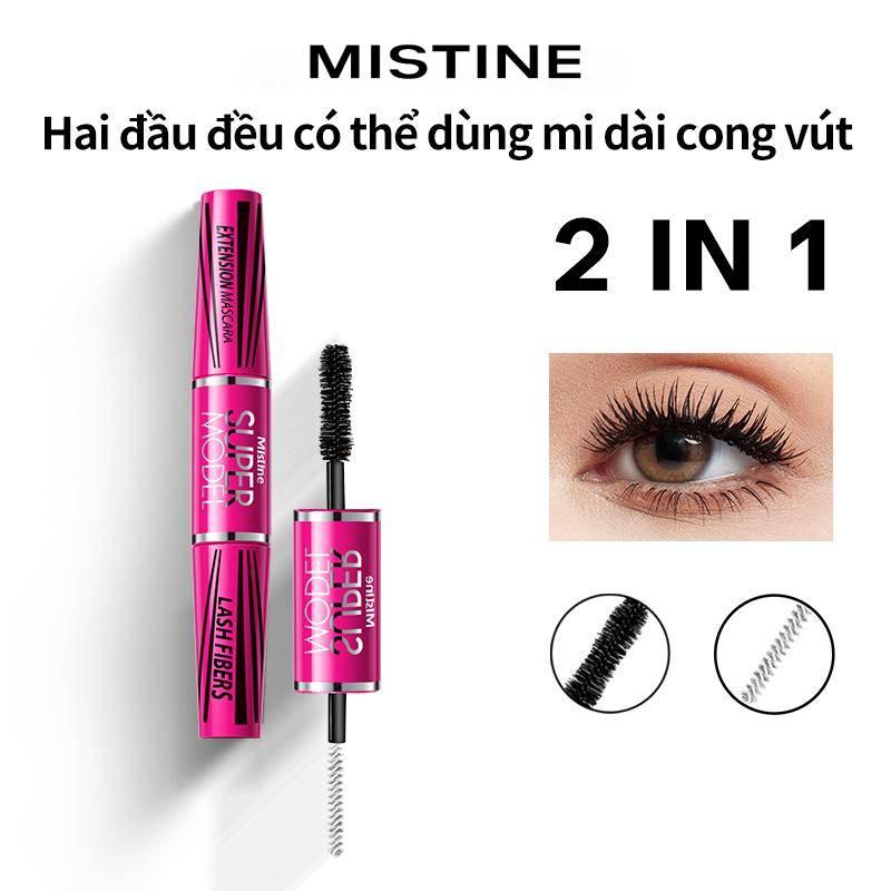  MISTINE Siêu mẫu Mascara uốn cong không thấm nước Chuốt Mi Đen 5.5g Làm dày lông mi Mascara Dài Mi và Cong Waterproof 