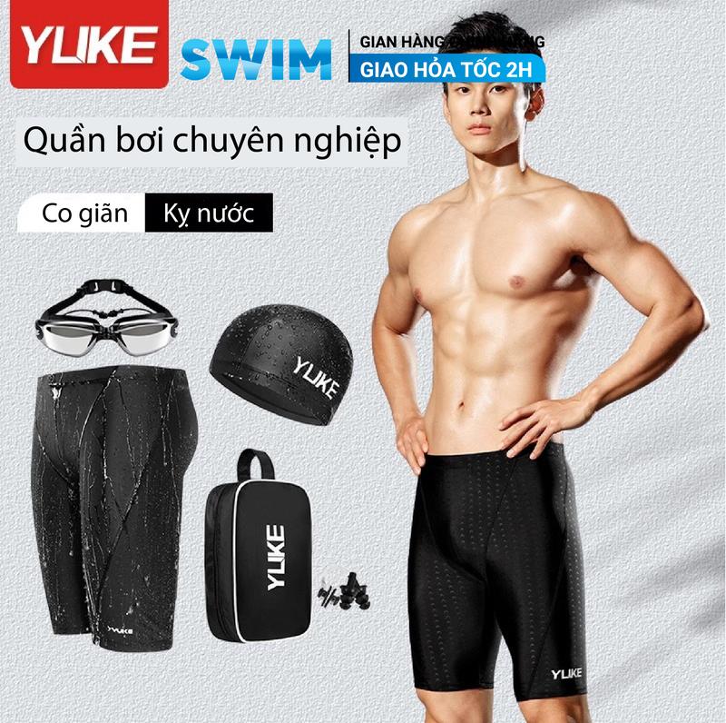 Quần Bơi Nam YLIKE Chuyên Nghiệp Chống Nước Quần Bơi Cho Nam Đồ Bơi Nam Quần Bơi Lửng