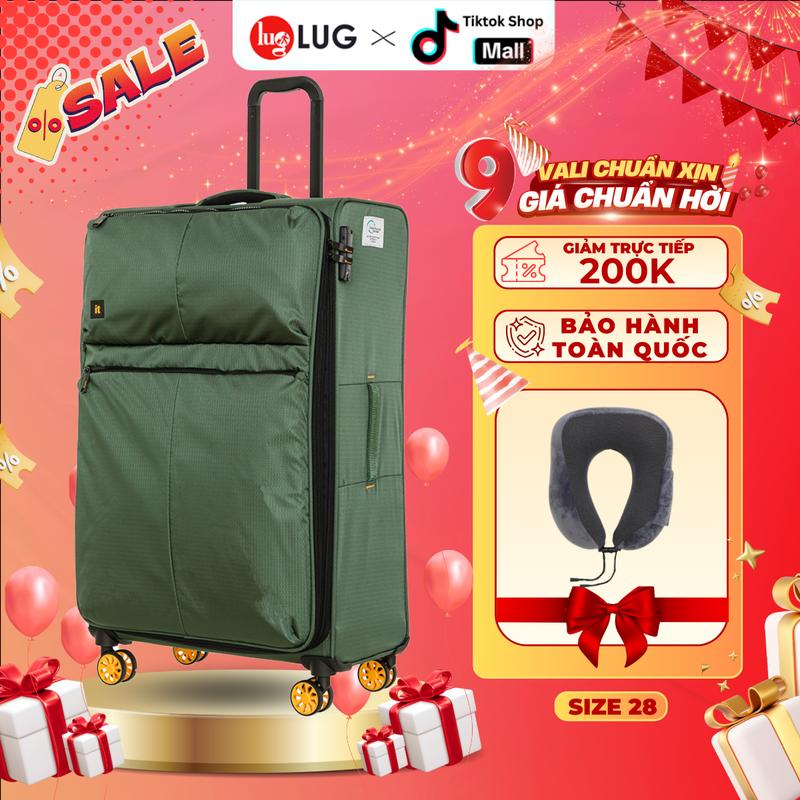 [VALI VẢI THƯƠNG HIỆU] Vali Kéo Du Lịch Size 28 Thương Hiệu IT Luggage IT12-2644-E08: Chất Liệu 100% Từ Chai Nhựa Thải Tái Chế Sau Tiêu Dùng, Khóa TSA An Ninh Quốc Tế