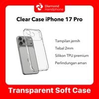 Gambar Case iPhone 17 Pro Transparent Bening Anti Kuning Airbag TPU Silikon dari Diamond Handphone Bali Kota Denpasar 1 Tokopedia