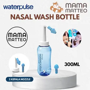 Nasal Wash Bottle 300ml / Botol Untuk Saline Water atau Air / Alat Pembersih Cuci Hidung Anak Dewasa