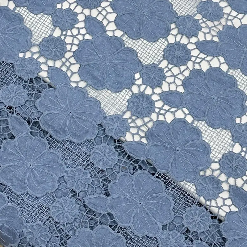 Brokat Praday Mavisha MT873 & DC 173 D2 Bahan kain adem nyaman dipakai motif bunga cantik elegan murah bagus untuk seserahan (lebar 130cm) cocok untuk pakaian atasan, bawahan, atau dress 5