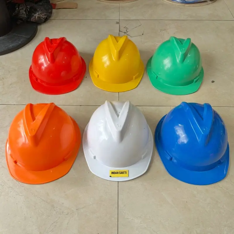 SAFETY HELMET - HELM PROYEK KUNING PUTIH