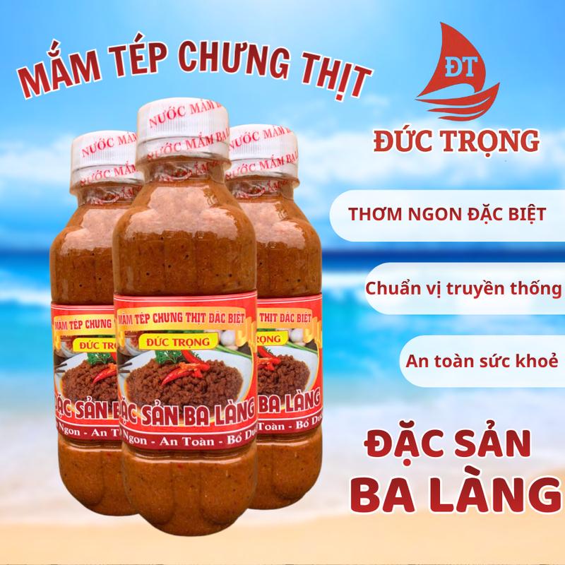  Mắm Tép Ba Làng Thanh Hóa Đặc Biệt mắm tép truyền thống thơm ngon đậm đà chưng thịt thơm lừng mắm tép Ba làng an toàn lành tính chưng thịt hao cơm 