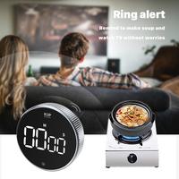 Gambar KiiP Digital Timer LED Magnetic Stopwatch Alarm Kitchen Pengatur Waktu Memasak Kitchenware Besi - Hitam dari KiiP Official Kota Tangerang 5 Tokopedia