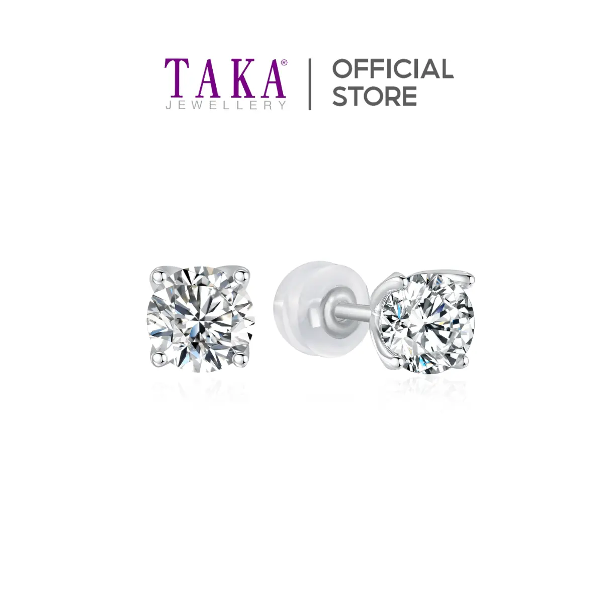 【TIKTOK EXCLUSIVE】TAKA Jewellery Lab Grown Diamond Earrings 10K Gold
