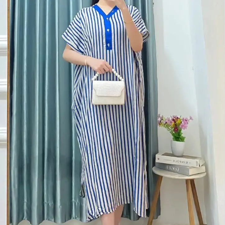 Daster Lowo Motif Salur terbaru// Daster Kekinian 1