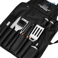 Gambar ALLTREK Alat Perlengkapan BBQ Lengkap Stainless Steel Tools Set 9 in 1 + Apron dari ALLTREK OFFICIAL STORE Kota Administrasi Jakarta Barat 4 Tokopedia
