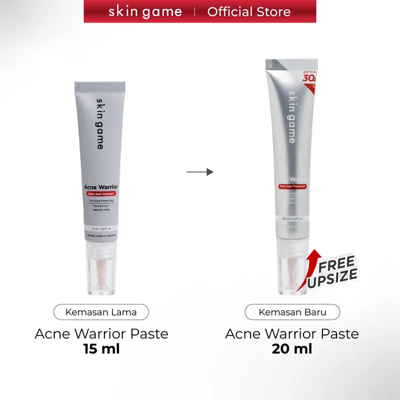 [Spesial Price] Skin Game Acne Warrior Paste 20 ml - Krim Jerawat 3