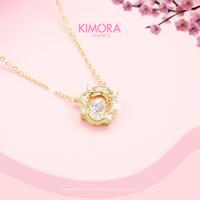 Gambar Kimora - Kalung Rhodium Wanita Jenny Klr363 - GOLD dari Kimora Jewelry Kota Denpasar 1 Tokopedia