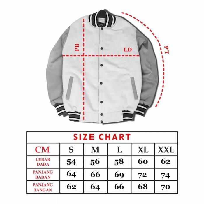 Product Introduction of Jaket Varsity Vespa unisex Limited Edition Baseball fleece 0