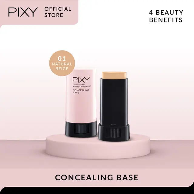 PIXY Concealing Base 9gr | Foundation Stick Pixy | Alas Bedak Pixy | 100% Original BPOM 5