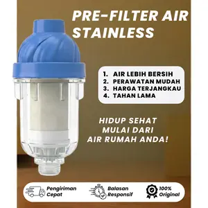 Filter Stainless steel (New Premium Water Filter) 1set Filter saringan air Filter Air