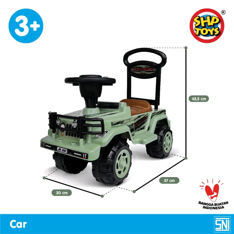 Mobil Mainan JR 551 Bisa Di Naikin Cowok Beraneka warna Set Hadiah Plastik 6